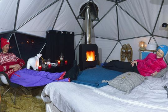 Hébergement ELPRO La Plagne : Nuit en Igloo