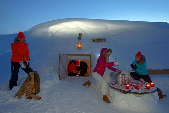 Hébergement ELPRO La Plagne : Nuit en Igloo