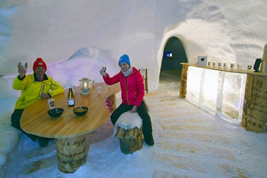 Hébergement ELPRO La Plagne : Nuit en Igloo