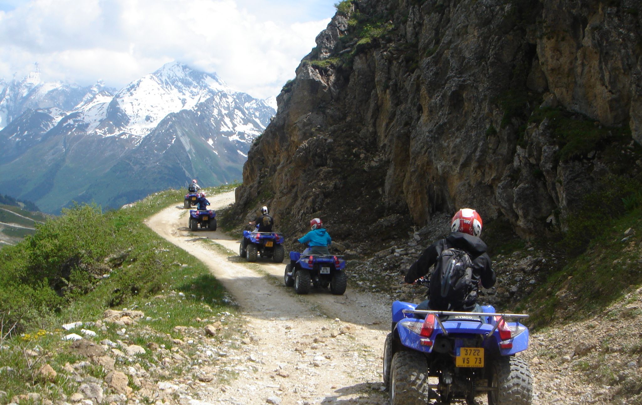 Randonnée quad en montagne La Plagne ELPRO