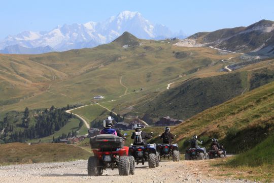 QUAD Randonnee Decouverte 1h15 à La Plagne - Savoie Mont Blanc