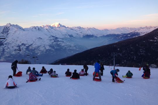 Descente en Luge a La Plagne - Savoie Mont Blanc
