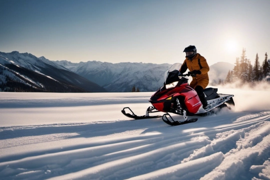 Randonnée Motoneige Électrique à La Plagne - Savoie Mont Blanc