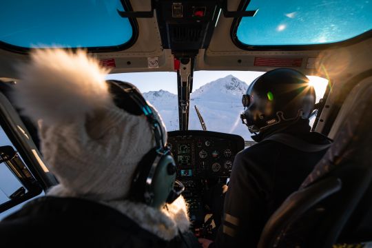 Baptême de l'air en hélicoptère