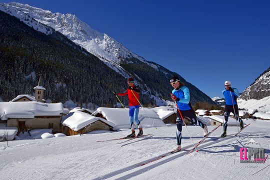 Randonnée en skis de fond