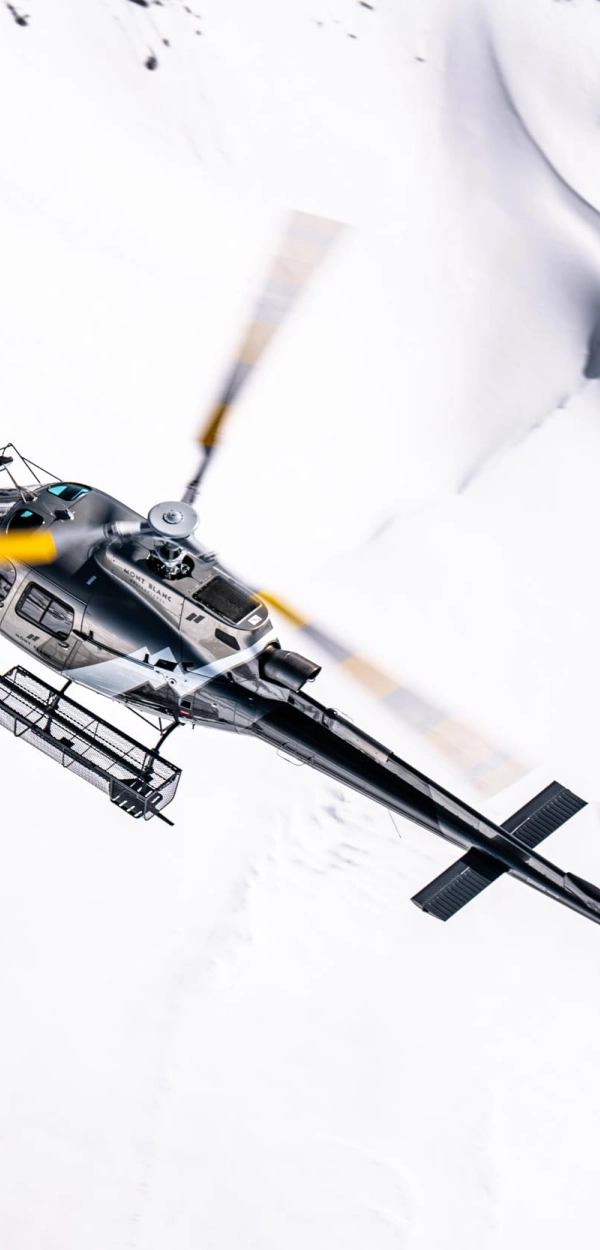 Baptême ou Transfert hélicoptère