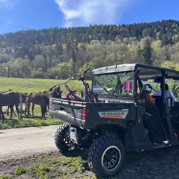 Activité Randonnee Buggy SSV en Savoie - Randonnees Buggy à La Plagne avec ELPRO