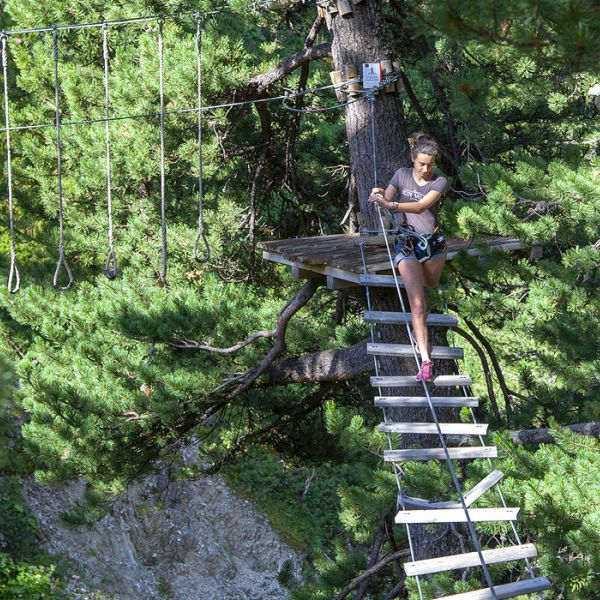 Activité incentives à La Plagne  : Parcours Aventure