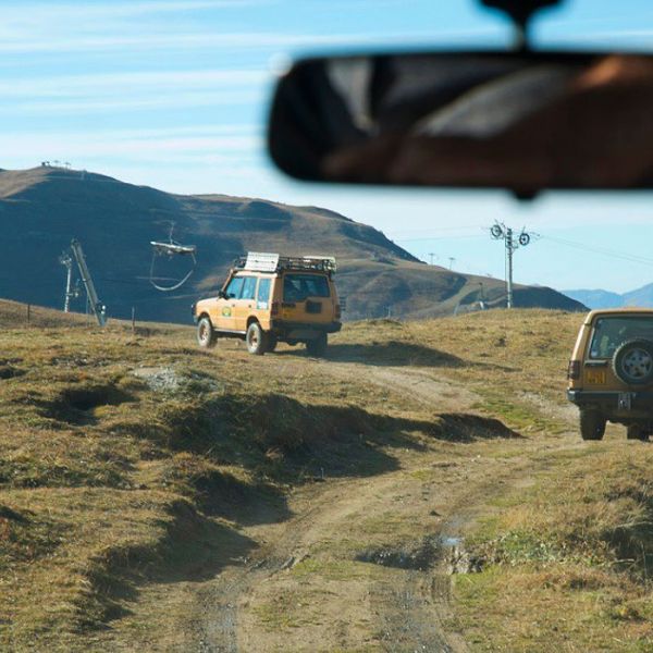 Activité incentives à La Plagne  : Randonnée 4x4