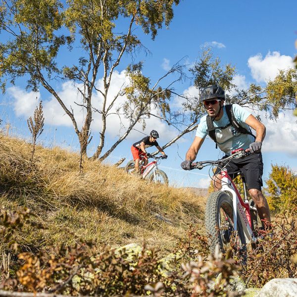 Activité incentives à La Plagne  : Randonnée E-VTT