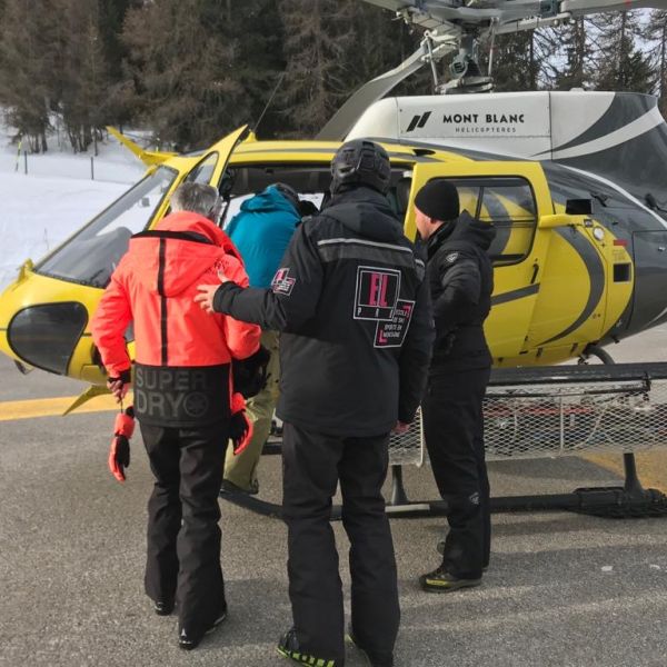 Activité incentives à La Plagne  : Baptême en Hélicoptère