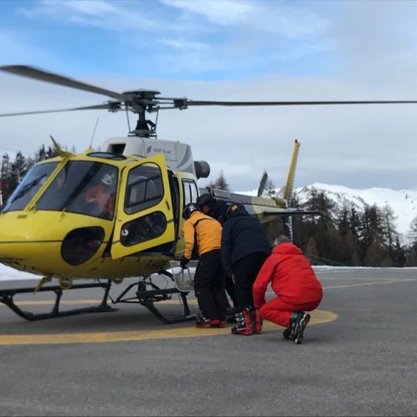 Activité incentives à La Plagne  : Vol en Hélicoptère