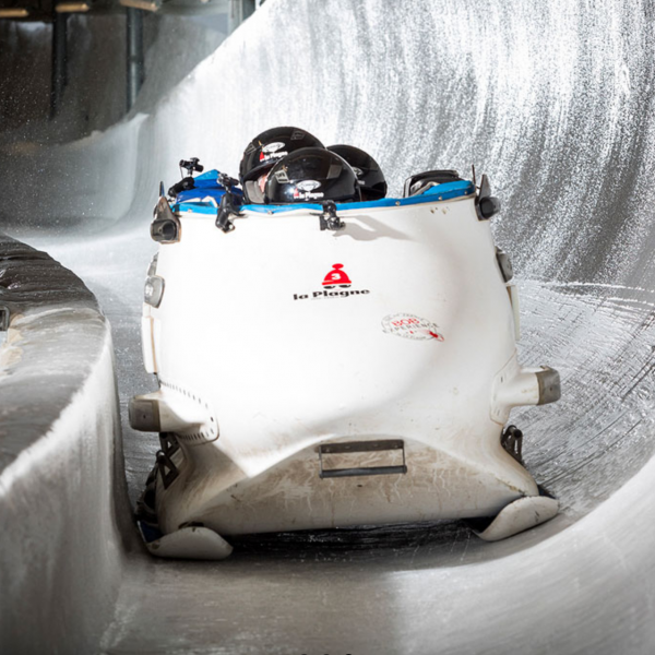 Activité incentives à La Plagne  : Baptême en Bobsleigh